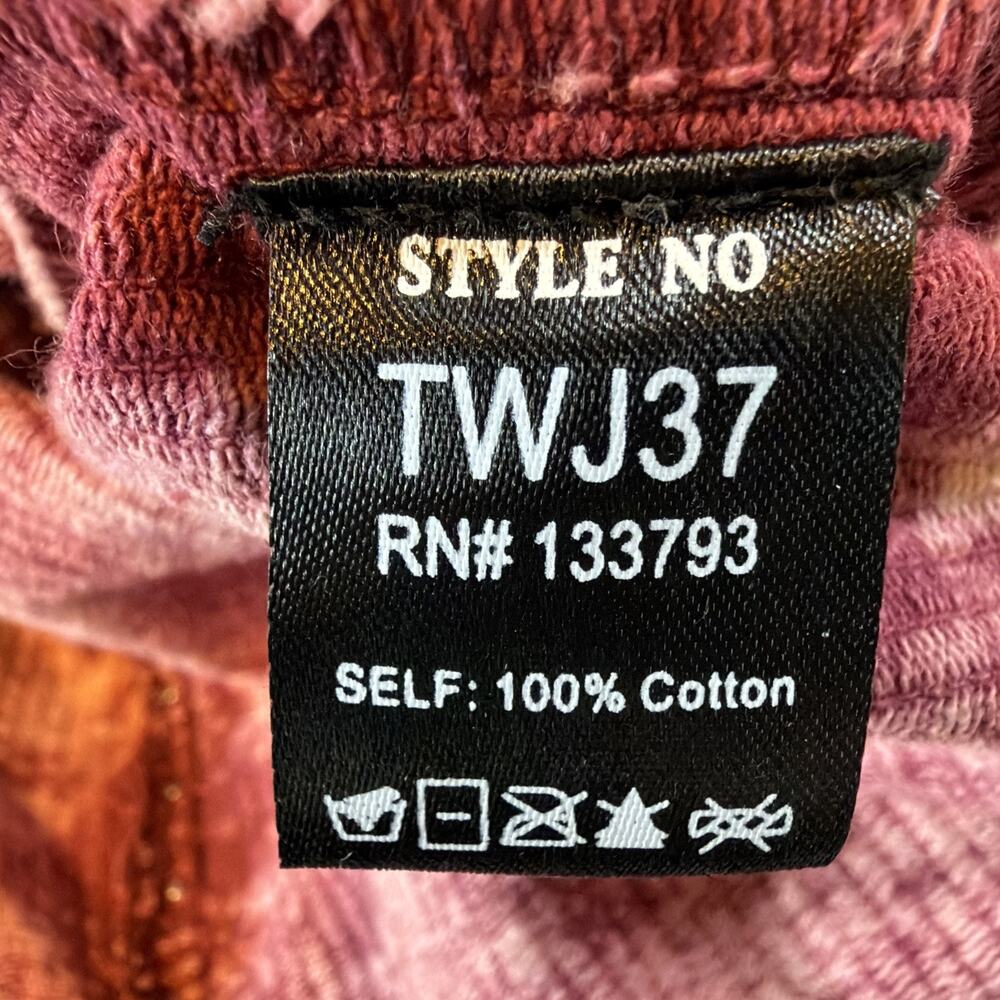 POL Pink Studded Corduroy Jacket Coat Shacket Western Vintage Gift Women’s XL 1X - Picture 15 of 16